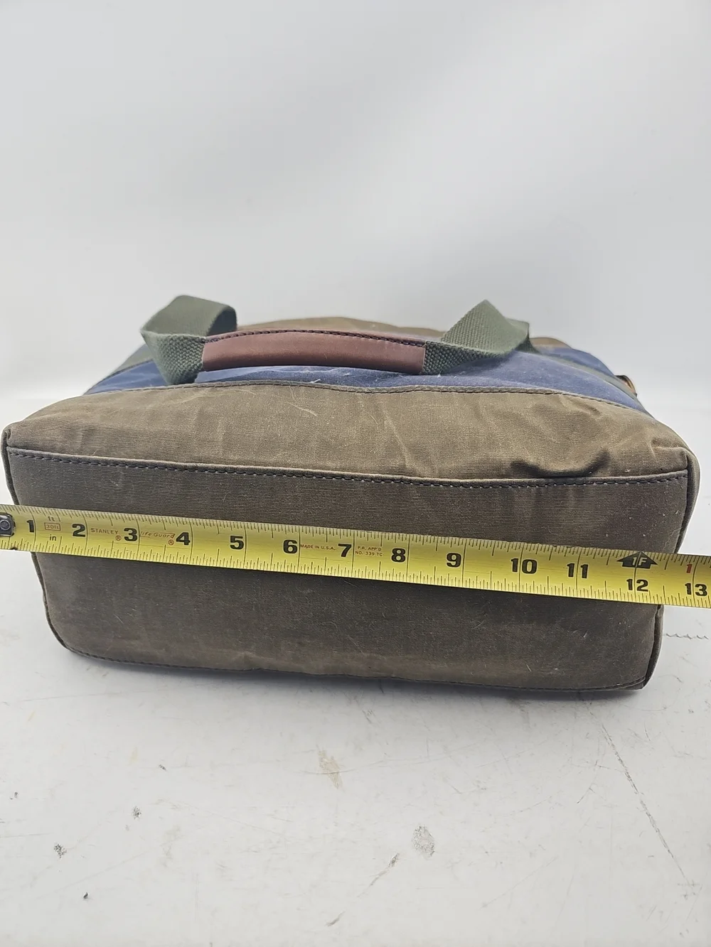 L.L. Bean Waxed Canvas Insulated Cooler Bag